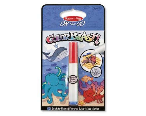 Набір для творчості Melissa&Doug Волшебная раскраска Морская жизнь (MD5358)