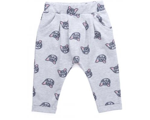 Набір дитячого одягу Breeze футболка з котиком та штанці з кишеньками (8983-92G-peach)