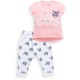 Набір дитячого одягу Breeze футболка з котиком та штанці з кишеньками (8983-92G-peach)