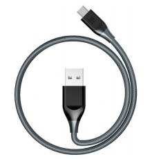 Дата кабель USB 2.0 AM to Type-C 1.0m ATC6 Nylon Grey Tronsmart (235692)