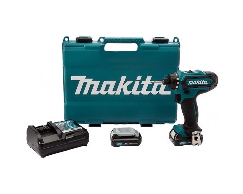 Шуруповерт Makita CXT Slider, 2Аг х 2шт, кейс, 30 / 14Нм (DF031DSAE)