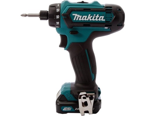 Шуруповерт Makita CXT Slider, 2Аг х 2шт, кейс, 30 / 14Нм (DF031DSAE)