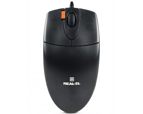 Мишка REAL-EL RM-220 Black