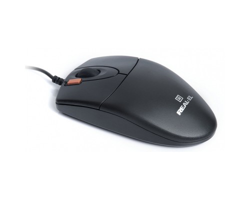 Мишка REAL-EL RM-220 Black