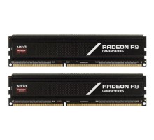 Модуль пам'яті для комп'ютера DDR4 16GB (2x8GB) 3200 MHz Radeon R9 AMD (R9S416G3206U2K)