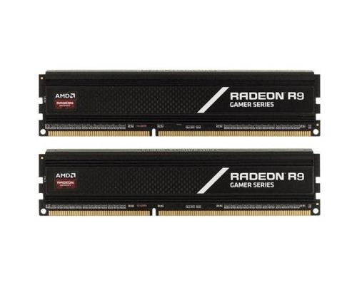 Модуль пам'яті для комп'ютера DDR4 16GB (2x8GB) 3200 MHz Radeon R9 AMD (R9S416G3206U2K)