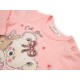 Набір дитячого одягу Breeze з ведмедиком (13298-74G-peach)