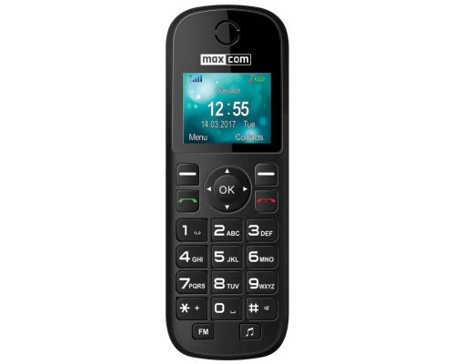 Мобільний телефон Maxcom MM35D Black