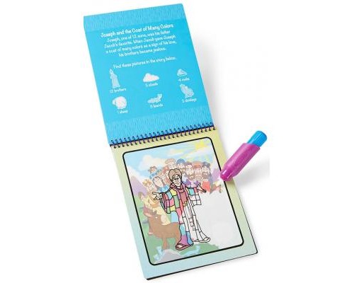Набір для творчості Melissa&Doug Чарівна водна розмальовка Біблійні історії (MD9405) Набір для творчості Melissa&Doug Чарівна водна розмальовка Біблійні історії (MD9405)