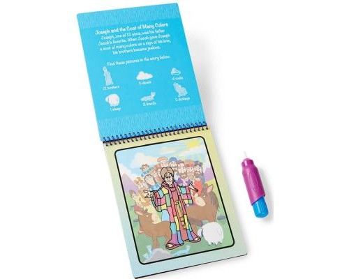 Набір для творчості Melissa&Doug Чарівна водна розмальовка Біблійні історії (MD9405) Набір для творчості Melissa&Doug Чарівна водна розмальовка Біблійні історії (MD9405)