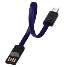 Дата кабель USB 2.0 AM to Micro 5P 0.22m blue ColorWay (CW-CBUM022-BL)