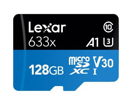 Карта пам'яті Lexar 128GB microSDXC class 10 UHS-I 633x (LSDMI128BB633A) Карта пам'яті Lexar 128GB microSDXC class 10 UHS-I 633x (LSDMI128BB633A)