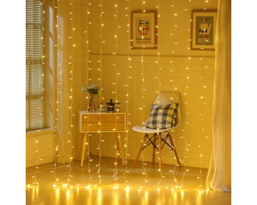 Гірлянда ColorWay світлодіодна завіса 300 LED 3x3 м 220 В (CW-GW-300L33V)