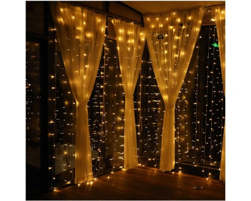 Гірлянда ColorWay світлодіодна завіса 300 LED 3x3 м 220 В (CW-GW-300L33V)