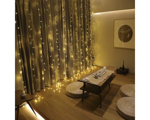 Гірлянда ColorWay світлодіодна завіса 300 LED 3x3 м 220 В (CW-GW-300L33V)