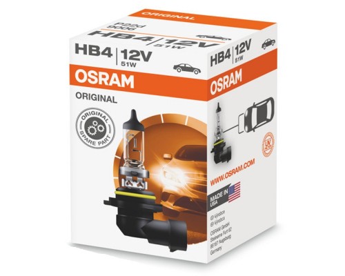 Автолампа Osram галогенова 51W (OS 9006)