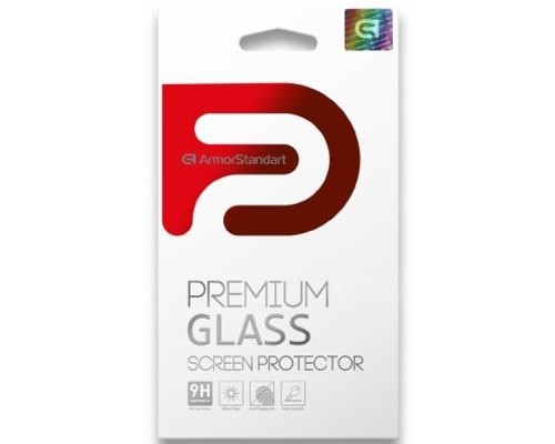 Скло захисне Armorstandart Full Glue iPhone 12 Pro Max Black (ARM57550) (ARM57550)