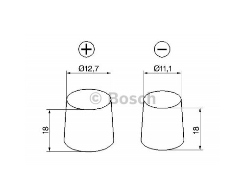Акумулятор автомобільний Bosch 45А (0 092 S40 220)