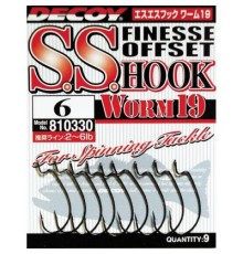 Гачок Decoy Worm19 S.S. Hook 06 (9 шт/уп) (1562.00.07)