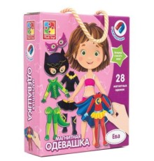 Розвиваюча іграшка Vladi Toys Магнітна одевалка Єва, рос. (VT3702-04)