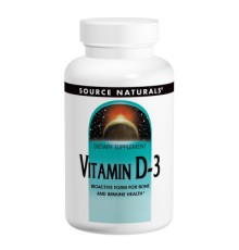 Вітамін Source Naturals Вітамін D-3 2000IU, 100 капсул (SN2144)