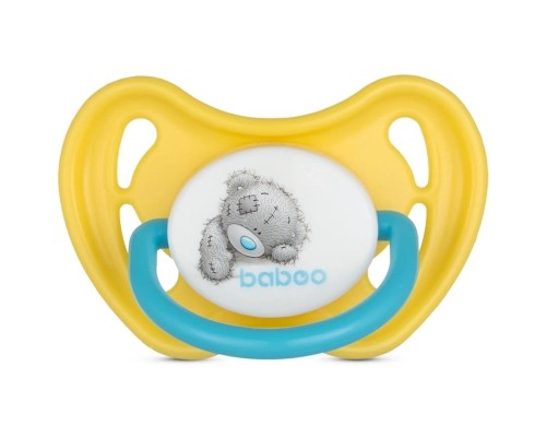 Пустушка Baboo Me To You 6+ міс. жовта (90410)