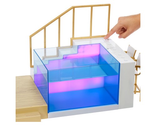 Ігровий набір Rainbow High для ляльок серії Pacific Coast- Вечірка біля басейну (578475)