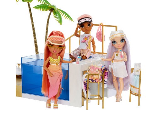 Ігровий набір Rainbow High для ляльок серії Pacific Coast- Вечірка біля басейну (578475)