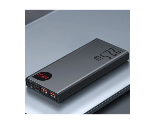 Батарея універсальна Baseus Adaman Metal 10000mAh, PD/22.5W, QC/3.0, Lightning (PPAD000001) 