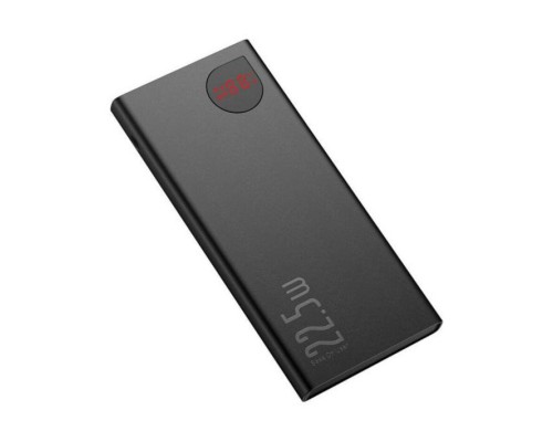 Батарея універсальна Baseus Adaman Metal 10000mAh, PD/22.5W, QC/3.0, Lightning (PPAD000001) 