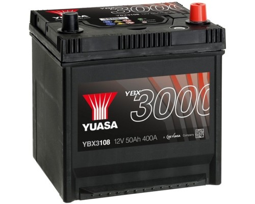 Акумулятор автомобільний Yuasa 12V 50Ah SMF Battery (YBX3108)