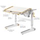 Парта Mealux Ergowood M TG/BL (BD-800 TG/BL)