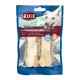 Ласощі для собак Trixie Кістка для чищення зубів з качкою Denta Fun 10 см 70 г (4011905313917)