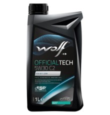Моторна олива Wolf OFFICIALTECH 5W30 C2 1л (8308918)