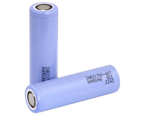 Акумулятор 21700 4000mAh, 35A, 4.2/3.6/2.5V Samsung (INR21700-40T) 