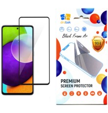 Скло захисне Drobak Samsung Galaxy M53 5G Black Frame A+ (505066)
