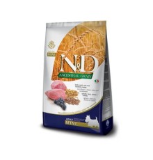 Сухий корм для собак Farmina Low Grain ADULT MINI з ягням та чорницею 7 кг (8010276035097)