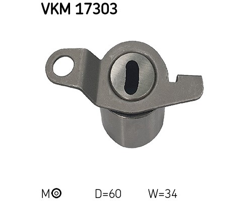 Ролик натягувача ременя SKF VKM 17303