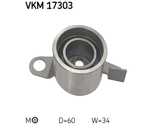 Ролик натягувача ременя SKF VKM 17303