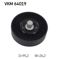 Ролик натягувача ременя SKF VKM 64019