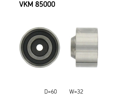 Ролик натягувача ременя SKF VKM 85000
