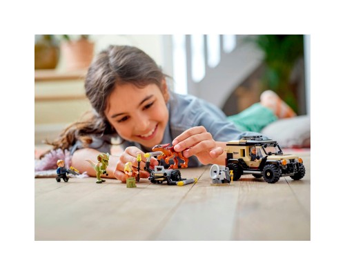 Конструктор LEGO Jurassic World Перевезення пірораптора та дилофозавра 254 деталі (76951)