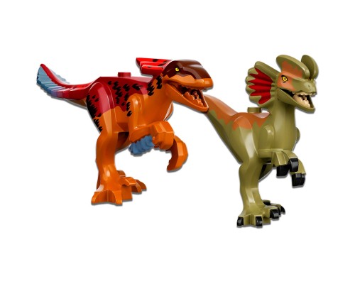 Конструктор LEGO Jurassic World Перевезення пірораптора та дилофозавра 254 деталі (76951)