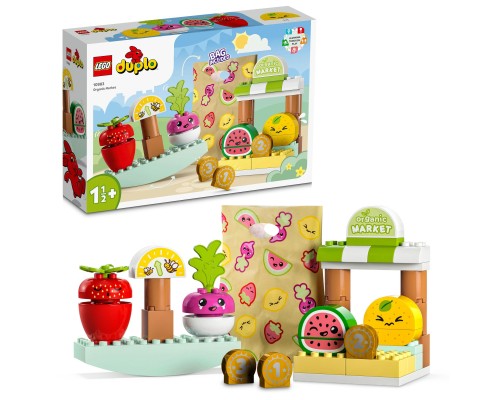 Конструктор LEGO DUPLO My First Органічний ринок 40 деталей (10983)