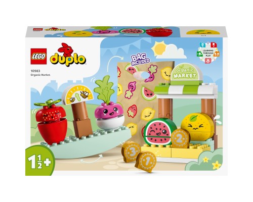 Конструктор LEGO DUPLO My First Органічний ринок 40 деталей (10983)