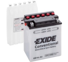 Акумулятор автомобільний EXIDE CONVENTIONAL 14Ah Ев (-/+) (145EN) (EB14L-A2)