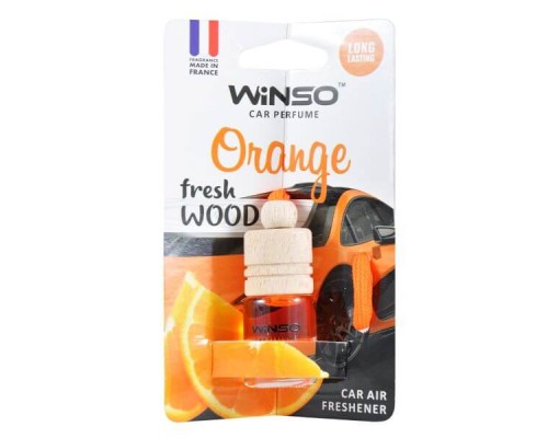 Ароматизатор для автомобіля WINSO Fresh Wood Orange 4,5мл (530390) 