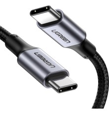 Дата кабель USB-C to USB-C 1.5m 100W US316 Space Gray Ugreen (70428)