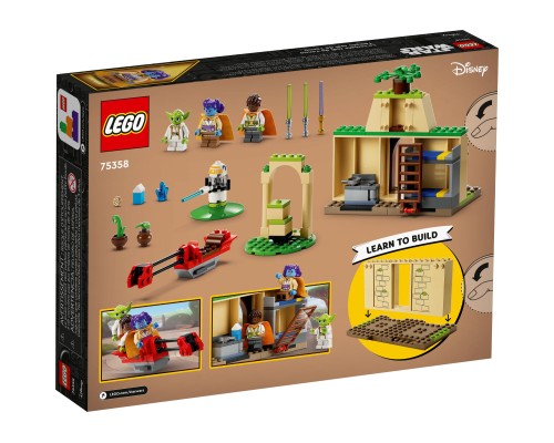 Конструктор LEGO Star Wars Храм джедаїв Tenoo 124 деталей (75358)
