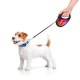 Повідок для собак WAUDOG R-leash Конотопські магічні війська світловідбиваюча стрічка L 5 м (8126-0232-01)